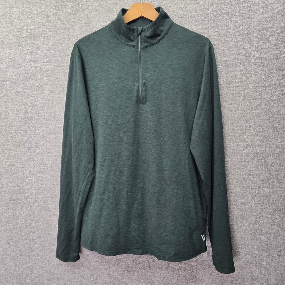 VUORI MENS 1/4 ZIP PULLOVER, SIZE M??